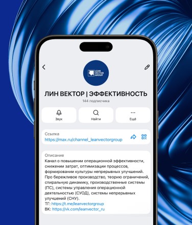 Канал «Лин Вектор | Эффективность» в Макс